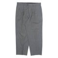 FEIN-KALLER Chino Mens Trousers Grey Regular Straight W36 L21