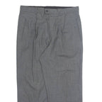 FEIN-KALLER Chino Mens Trousers Grey Regular Straight W36 L21