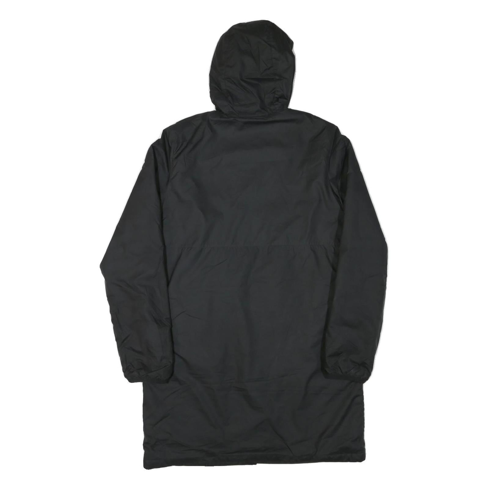 NIKE Mens Black OL Reign Jacket S Polyester Zip Hooded Plain Sports Training