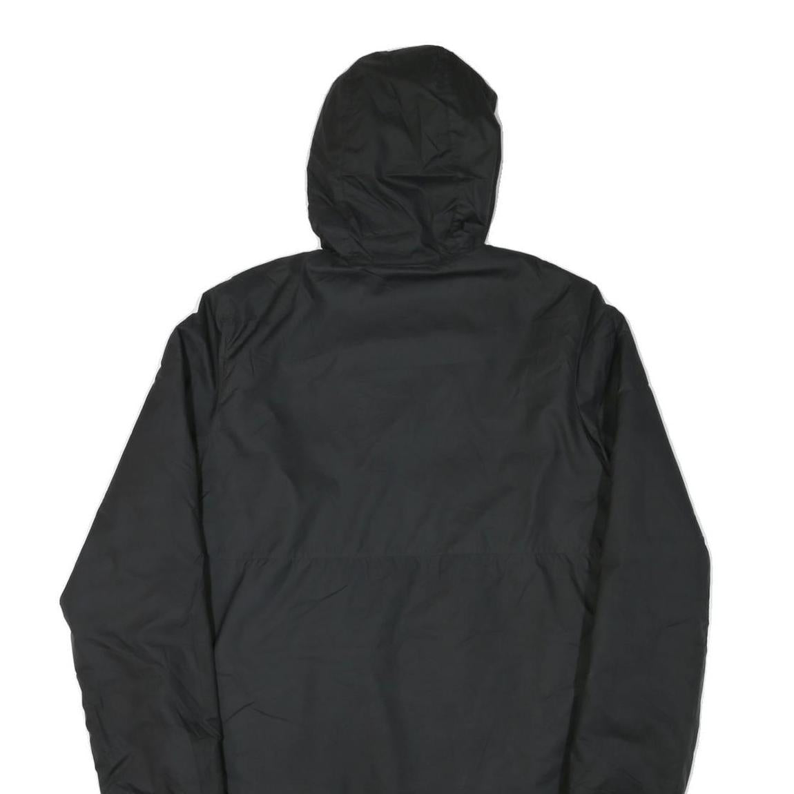 NIKE Mens Black OL Reign Jacket S Polyester Zip Hooded Plain Sports Training