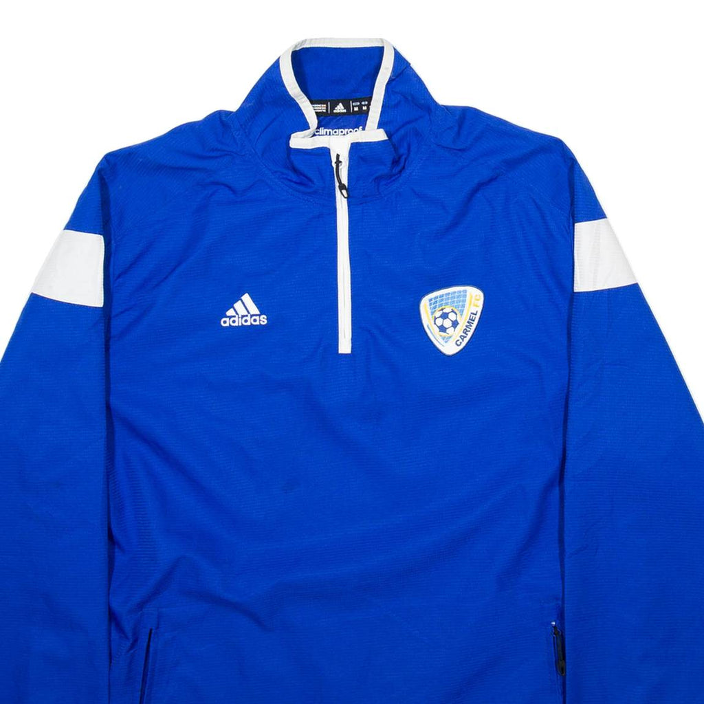 ADIDAS Carmel Fc Mens Pullover Jacket Blue M
