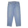 CARHARTT Mens Jeans Blue Regular Straight Denim Light W36 L27 Classic Fit