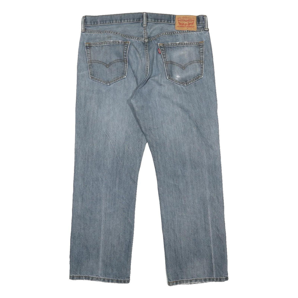 LEVI'S Mens Relaxed Straight Denim Light W36 L30 559 Casual Cotton Blend Zip