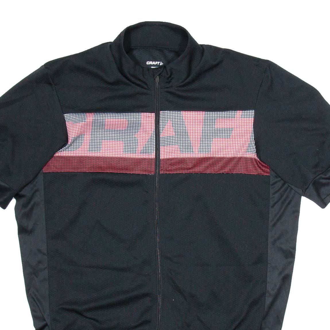 CRAFT Cycling Full Zip Mens Jersey Black L