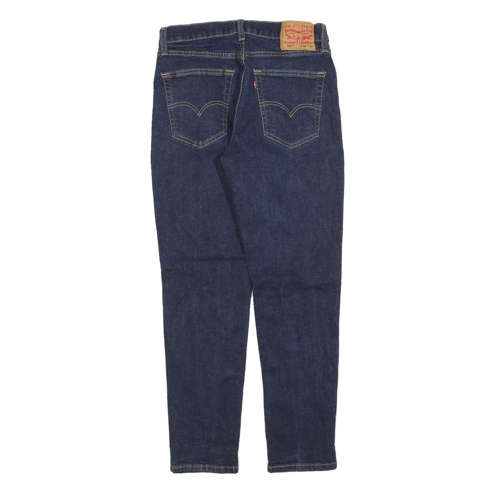LEVI'S 531 Womens Jeans Blue Regular Skinny Denim Medium W32 L32 Classic Cotton