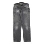 LEVI'S 501XX Mens Jeans Black Regular Straight Denim Medium W34 L32 Classic Fit
