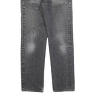 LEVI'S 501XX Mens Jeans Black Regular Straight Denim Medium W34 L32 Classic Fit