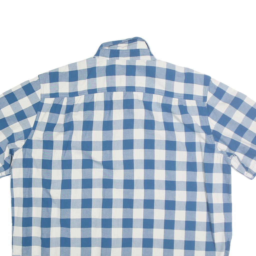 CARHARTT Mens Blue & White Check Shirt XL Loose Fit Casual Workwear