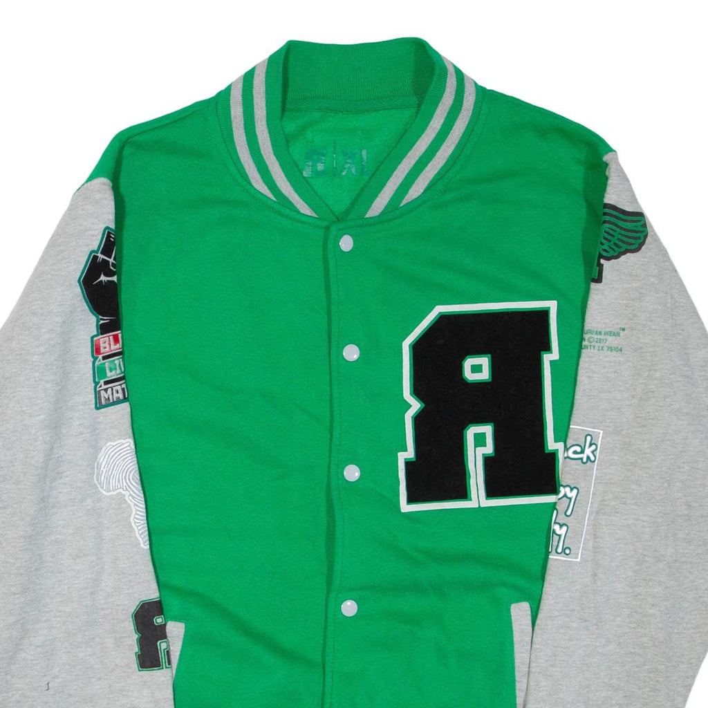 Never Follow Mens Jacket Green XL