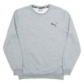 PUMA Mens Sweatshirt Grey S