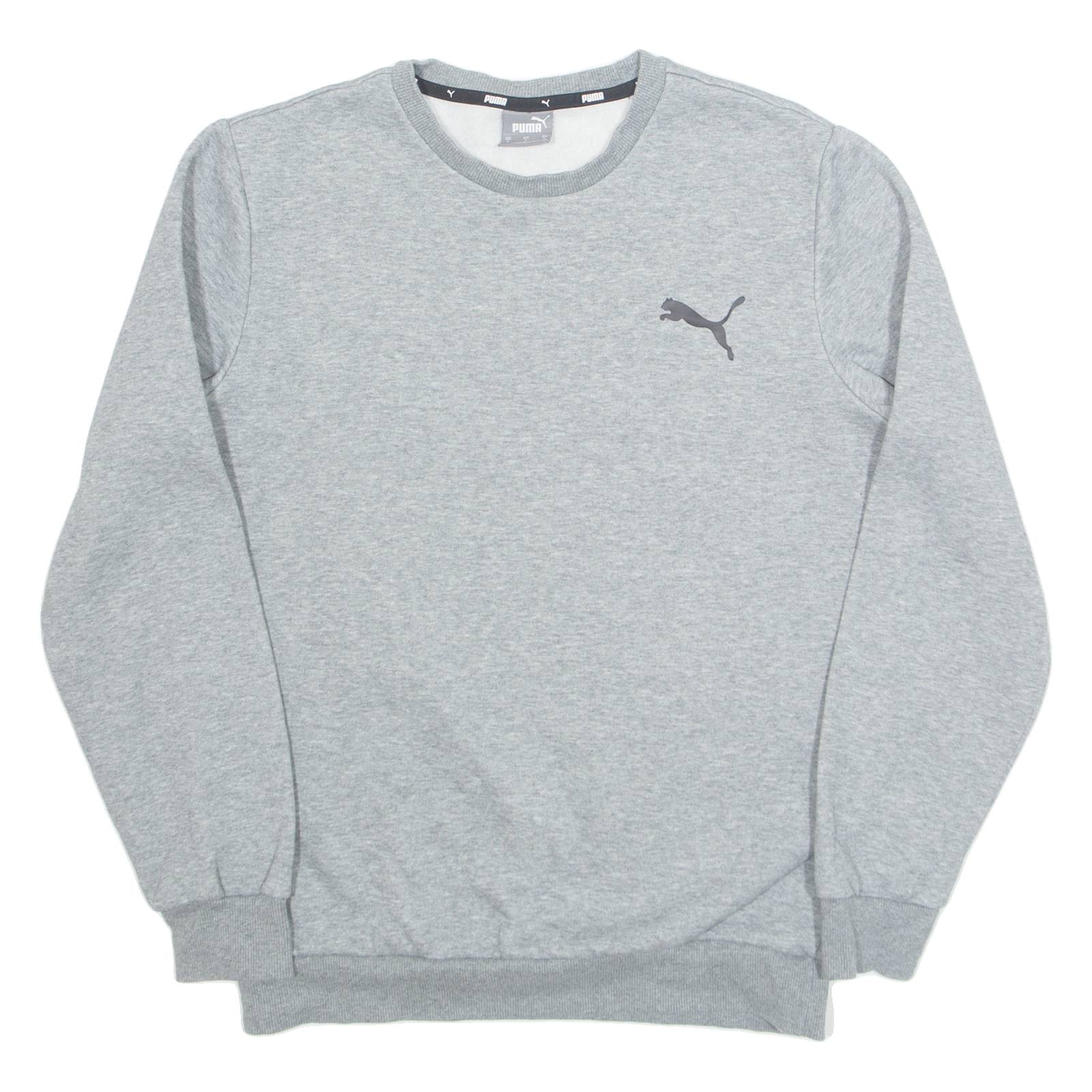 PUMA Mens Sweatshirt Grey S