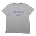 JACK WILLS Womens Grey Jack Wills Graphic T-Shirt M Short Sleeve Crew Neck
