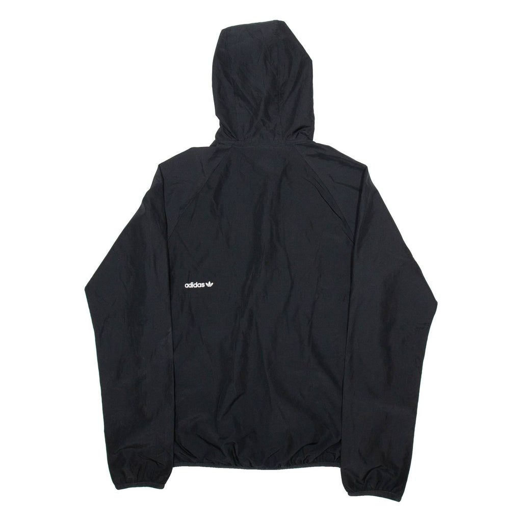 ADIDAS Mens Jacket Black Hooded S
