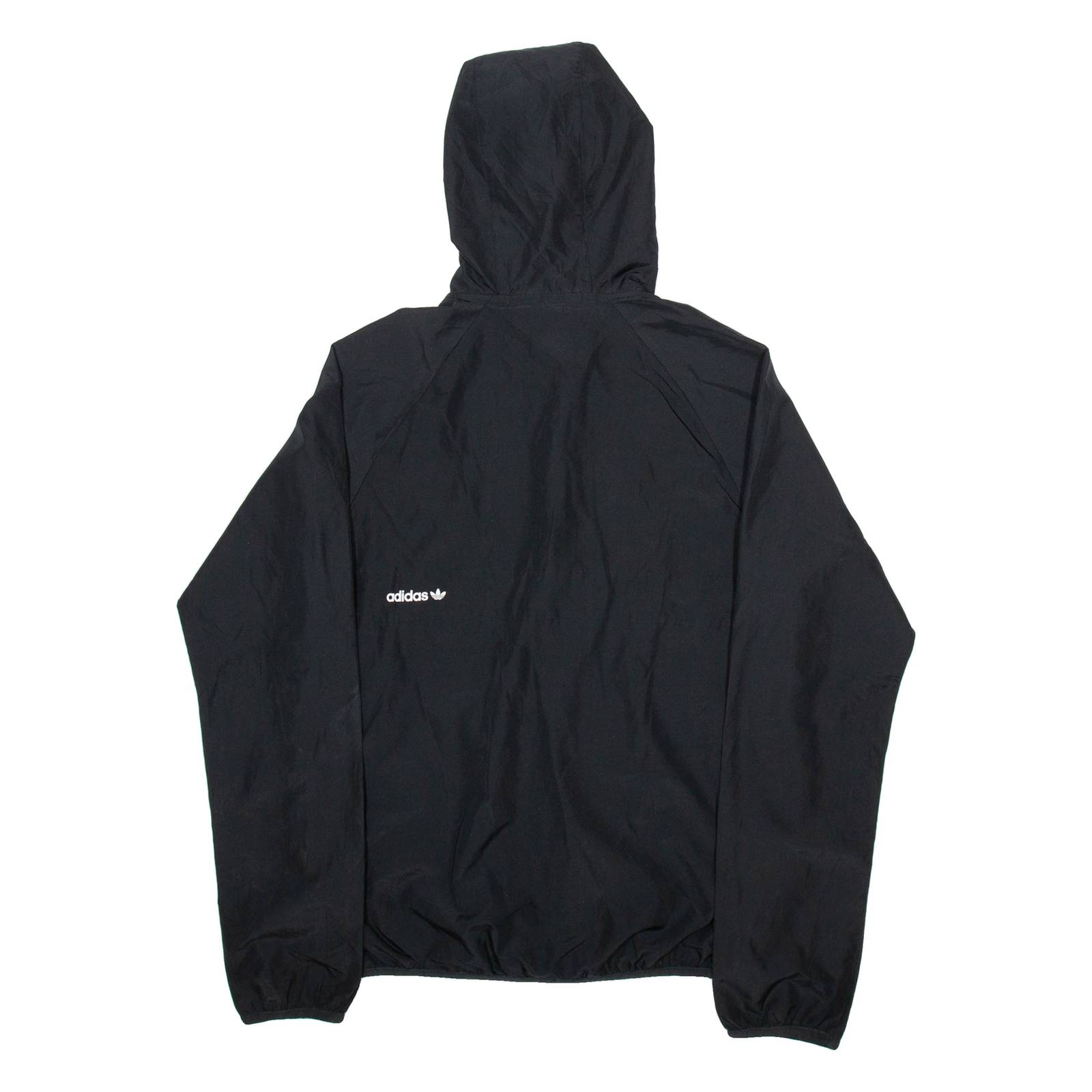 ADIDAS Mens Jacket Black Hooded S