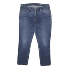 LEVI'S Bold Curve Modern Rise Womens Jeans Blue Regular Skinny Denim Medium W32