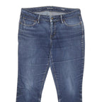 LEVI'S Bold Curve Modern Rise Womens Jeans Blue Regular Skinny Denim Medium W32