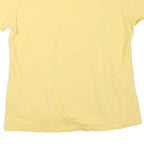 NIKE Womens Yellow T-Shirt M Short Sleeve Crew Neck Cotton Blend Casual