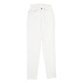 LEVI'S 512 TAPERED Womens Jeans White Slim Tapered Denim W22 L32 Classic Zip