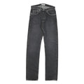 GUESS Womens Regular Fit Straight Leg Denim Dark Wash Jeans W28 L33 Zip Closure