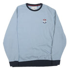 ORIGINAL PENGUIN Mens Blue & Navy Crew Neck XL Cotton Blend Sweatshirt Pullover