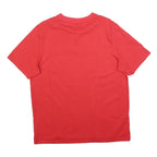 FILA Mens Red T-Shirt L Short Sleeve Crew Neck Classic Cotton Blend Casual