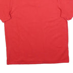FILA Mens Red T-Shirt L Short Sleeve Crew Neck Classic Cotton Blend Casual