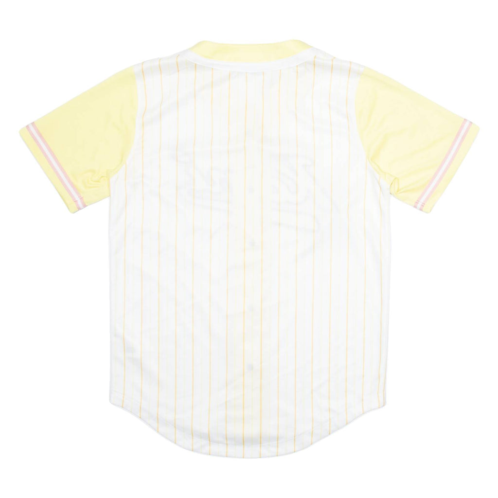 KARL KANI Womens Jersey White USA Button Neck S