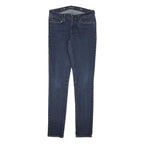 LEVI'S Womens Jeans Blue Slim Skinny Denim Medium W28 L31 Classic Zip Closure