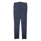 LEVI'S Womens Jeans Blue Slim Skinny Denim Medium W28 L31 Classic Zip Closure