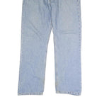 CARHARTT Mens Regular Fit Button Closure Light Blue Denim Jeans W36 L29 Classic