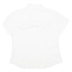 COLUMBIA Womens Plain Shirt White L