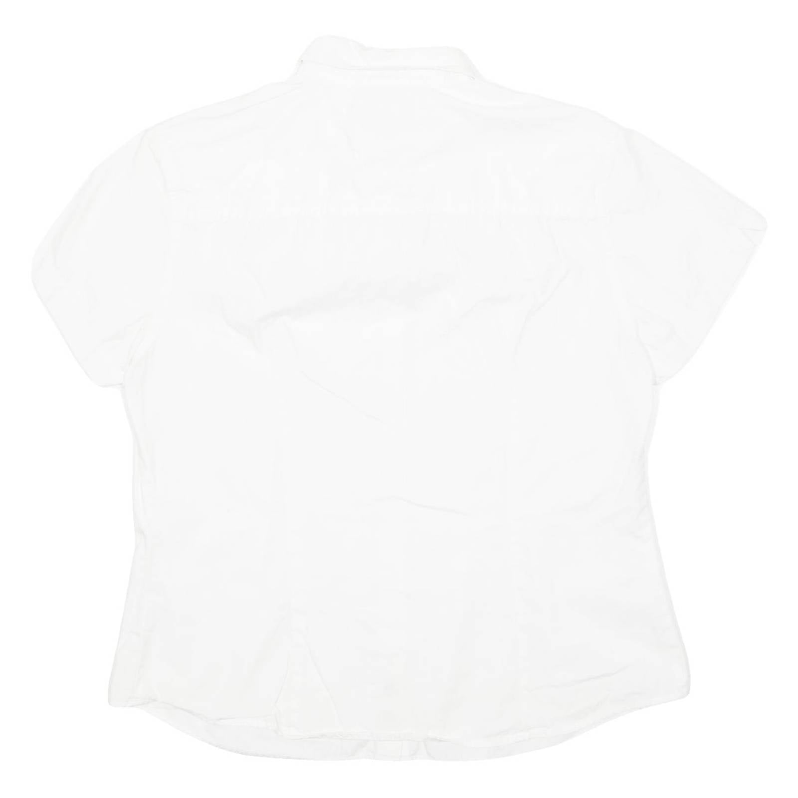 COLUMBIA Womens Plain Shirt White L