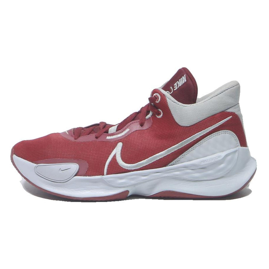 NIKE Mens Synthetic Red Low Top Trainers UK 10.5 Lightweight Cushioning Durable