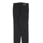 LEVI'S Womens Slim Fit Skinny Black Denim Cotton Blend Jeans W25 L32 Stylish Zip