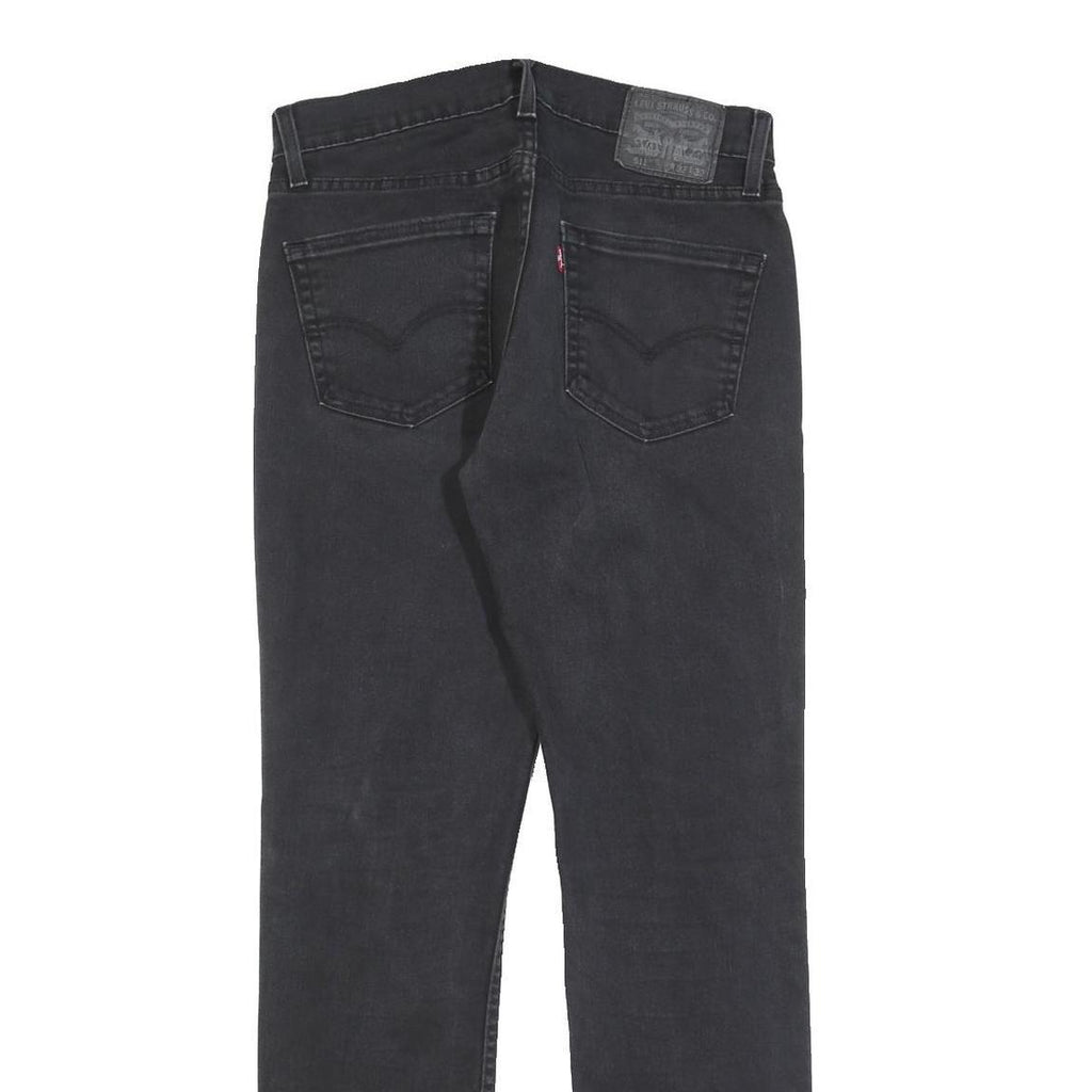 LEVI'S 511 Slim Mens Jeans Black Slim Skinny Denim Medium W32 L32 Modern Fit