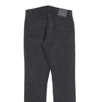 LEVI'S 511 Slim Mens Jeans Black Slim Skinny Denim Medium W32 L32 Modern Fit