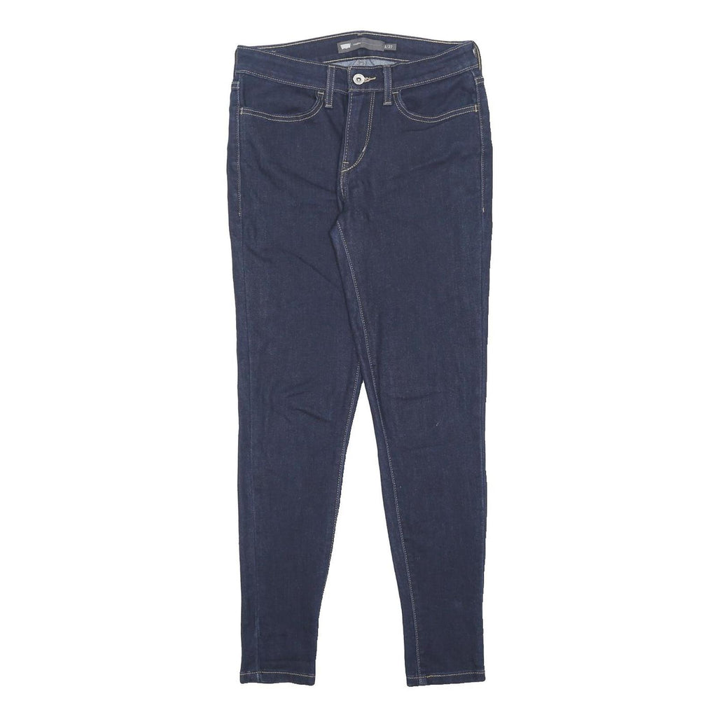 LEVI'S Womens Jeans Blue Slim Skinny Denim Medium W27 L27 Stretch Cotton Blend