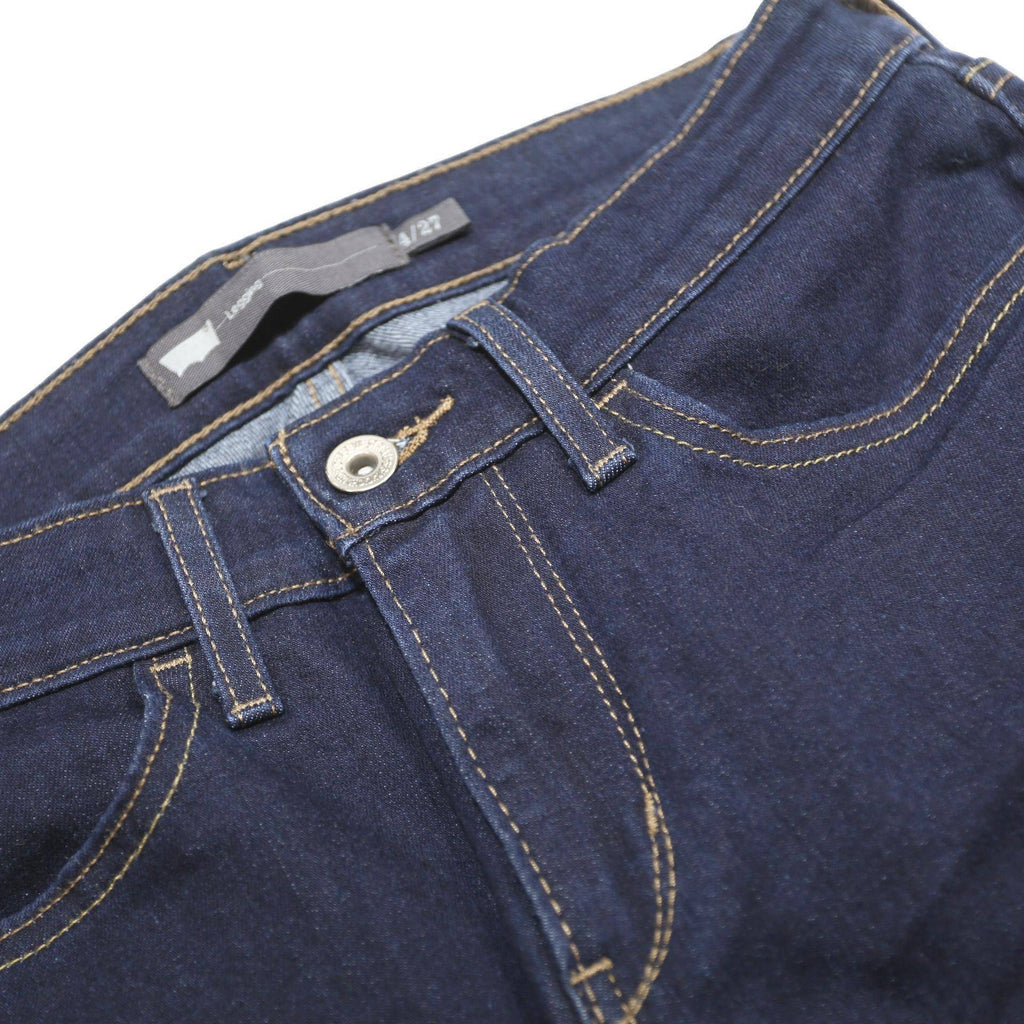 LEVI'S Womens Jeans Blue Slim Skinny Denim Medium W27 L27 Stretch Cotton Blend