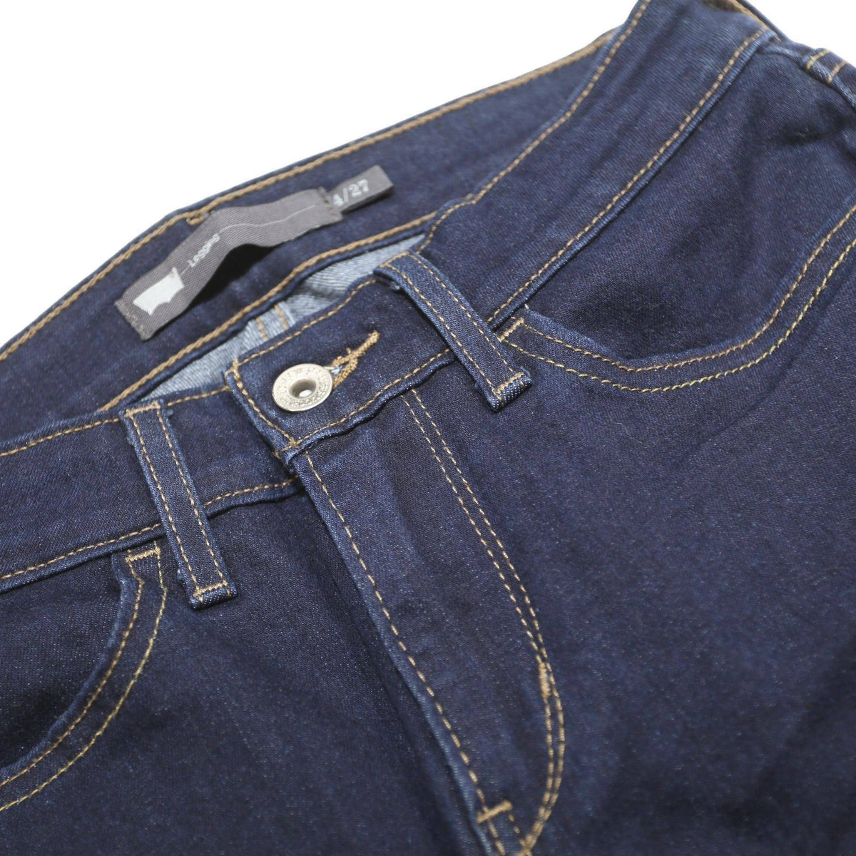 LEVI'S Womens Jeans Blue Slim Skinny Denim Medium W27 L27 Stretch Cotton Blend