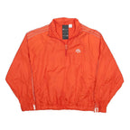 ADIDAS X ALEXANDER WANG Mens Orange & Red Track Jacket S Polyester Woven Zip