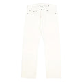 LEVI'S 539 Mens Jeans White Regular Straight Denim Rinse W32 L30 Comfortable Fit