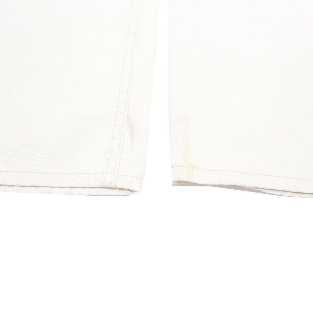 LEVI'S 539 Mens Jeans White Regular Straight Denim Rinse W32 L30 Comfortable Fit