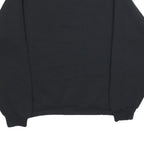 RUSSELL ATHLETIC Mens Black Omaha Grandparent Crew Neck S Cotton Sweatshirt