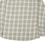 WRANGLER Mens Beige & Cream Checked Shirt L Long Sleeve Casual Classic