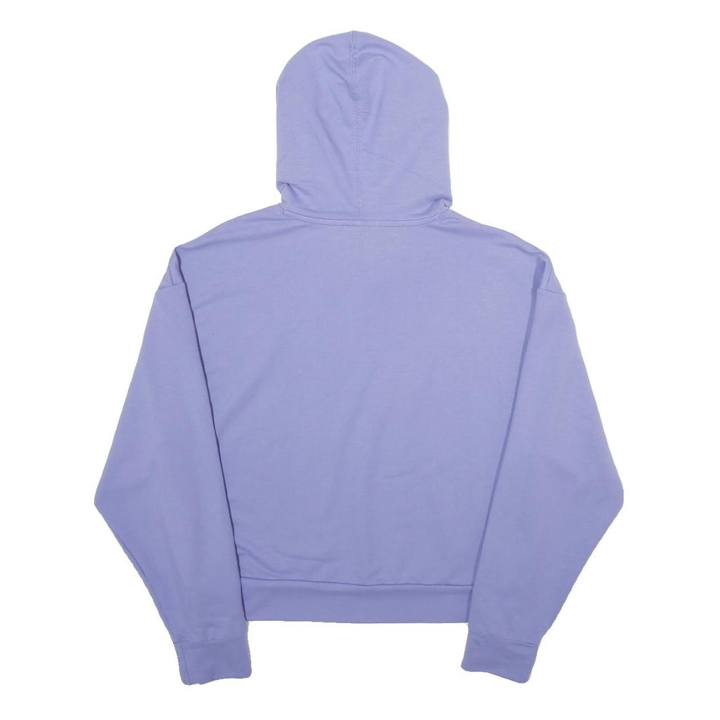 PUMA Womens Purple Hoodie Pullover S Lightweight Polyester Blend