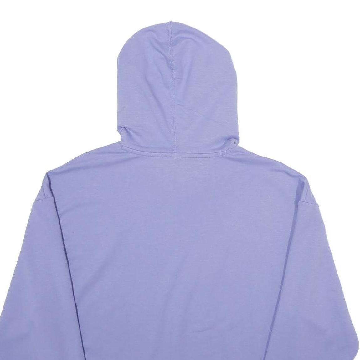 PUMA Womens Purple Hoodie Pullover S Lightweight Polyester Blend
