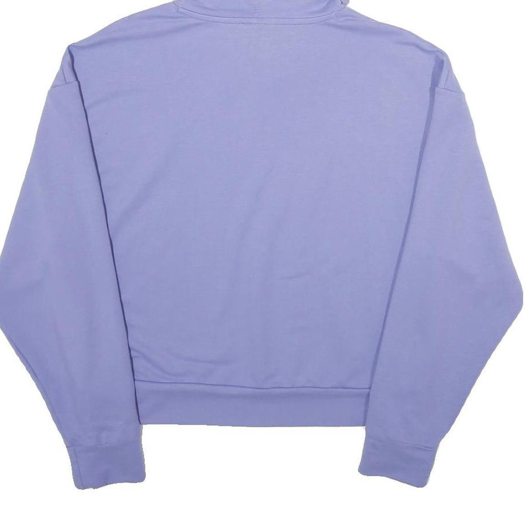PUMA Womens Purple Hoodie Pullover S Lightweight Polyester Blend