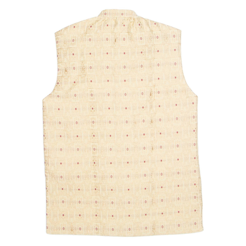 AMZIRA Womens Printed Shirt Gold High Neck Sleeveless Spotted L