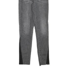 LEVI'S Womens Jeans Grey Slim Skinny Denim Light W22 L27 Stylish Contrast