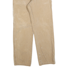 DICKIES Mens Jeans Beige Regular Straight Denim Light W30 L32 Workwear Zip